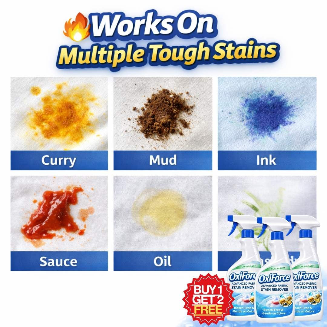 OxiForce-Advanced Stain Remover | BUY 1 GET 1 FREE!