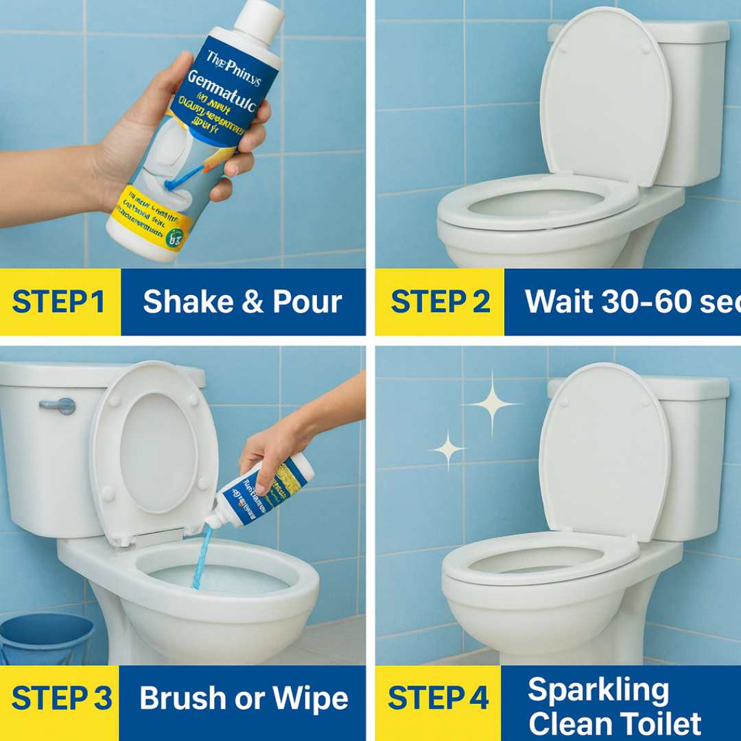 GermMukt™ All in 1 Toilet Cleaning Spray | Buy 1 Get 2 Free