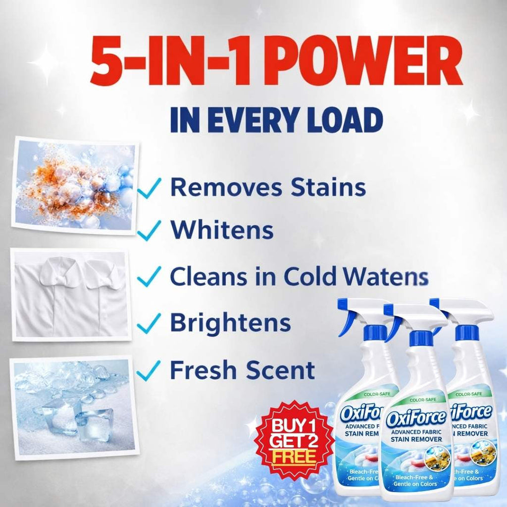 OxiForce-Advanced Stain Remover | BUY 1 GET 1 FREE!