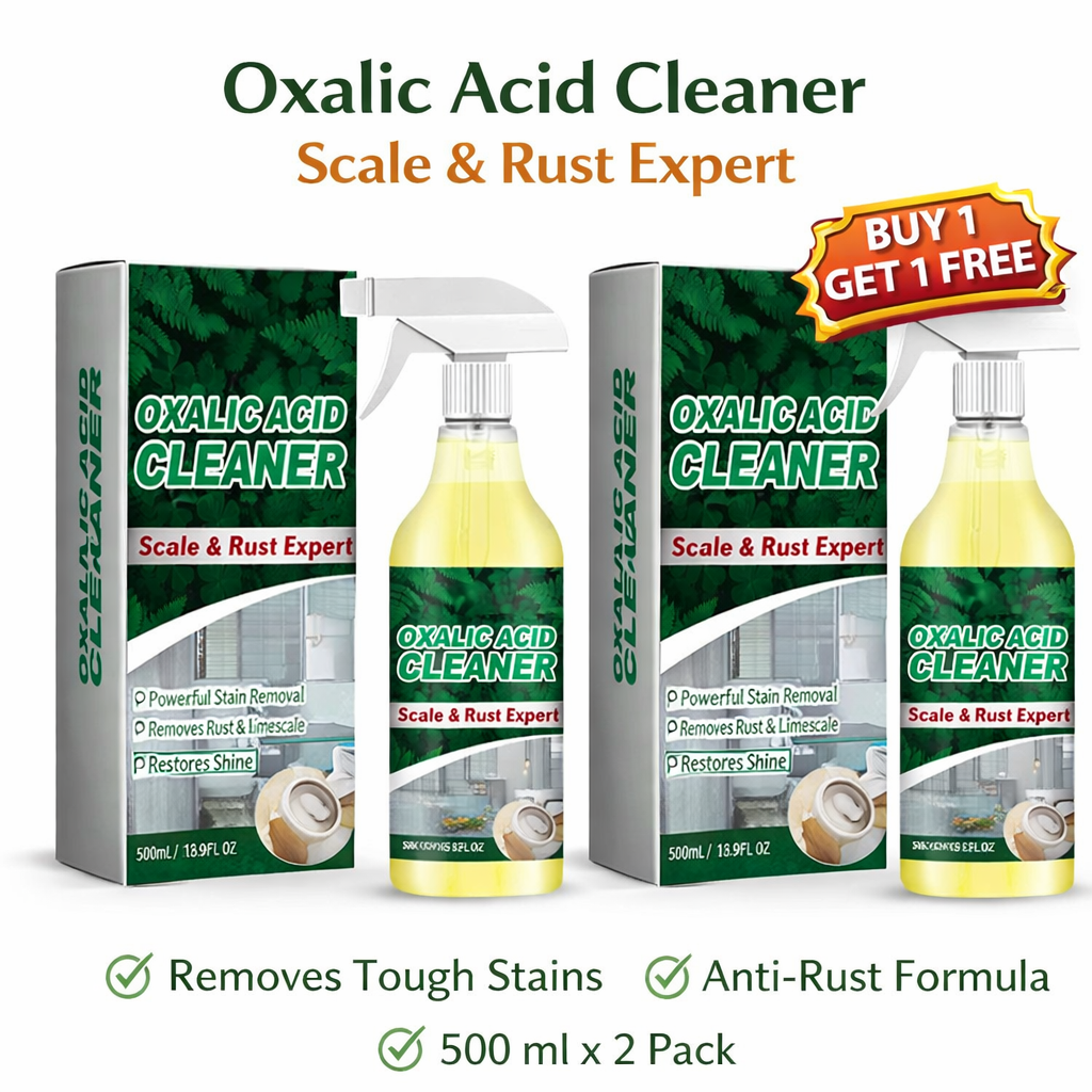 Oxalic Acid Cleaner Scale & Rust Expert | BUY 1 GET 1 FREE!
