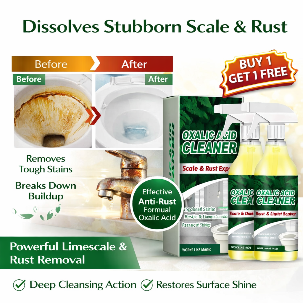 Oxalic Acid Cleaner Scale & Rust Expert | BUY 1 GET 1 FREE!