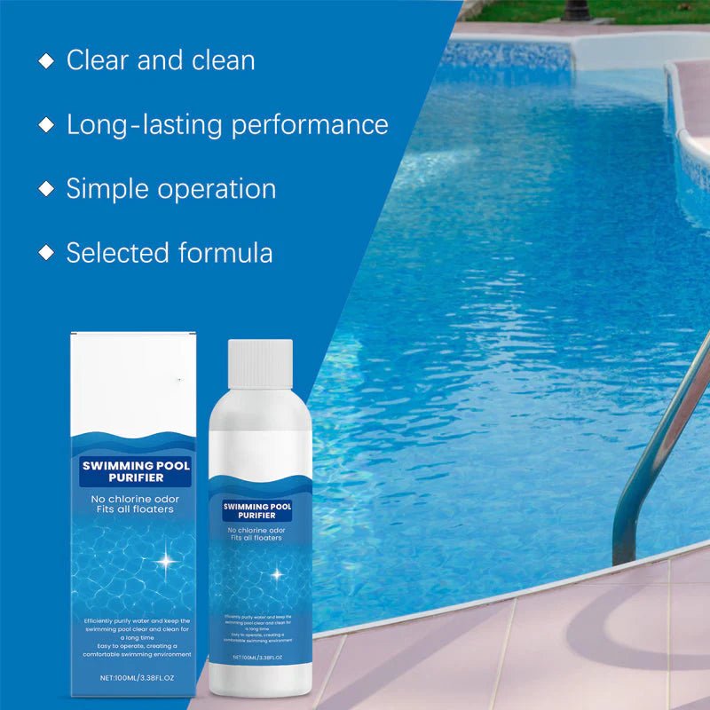 Swimming Pool Purifying Lequid - Crystal Clear Water | BUY 1 GET 1 FREE!